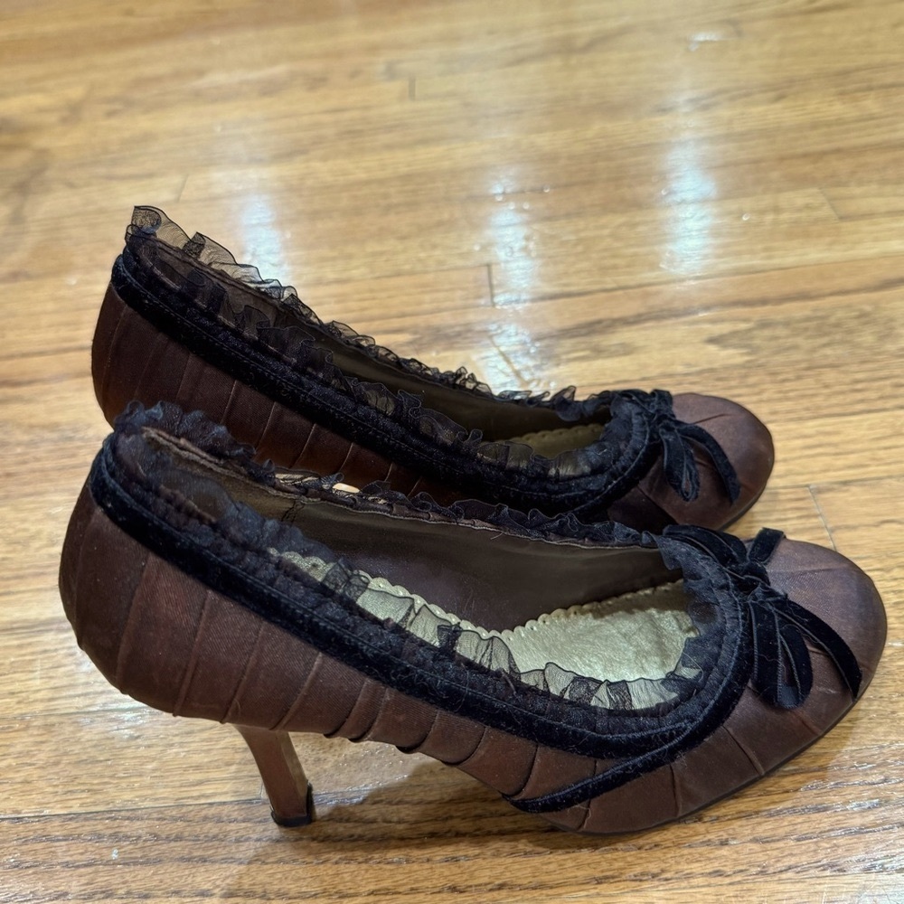Brown Stiletto Heels